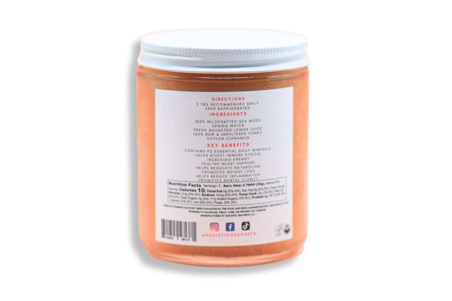 Honey Cinnamon Sea Moss Gel