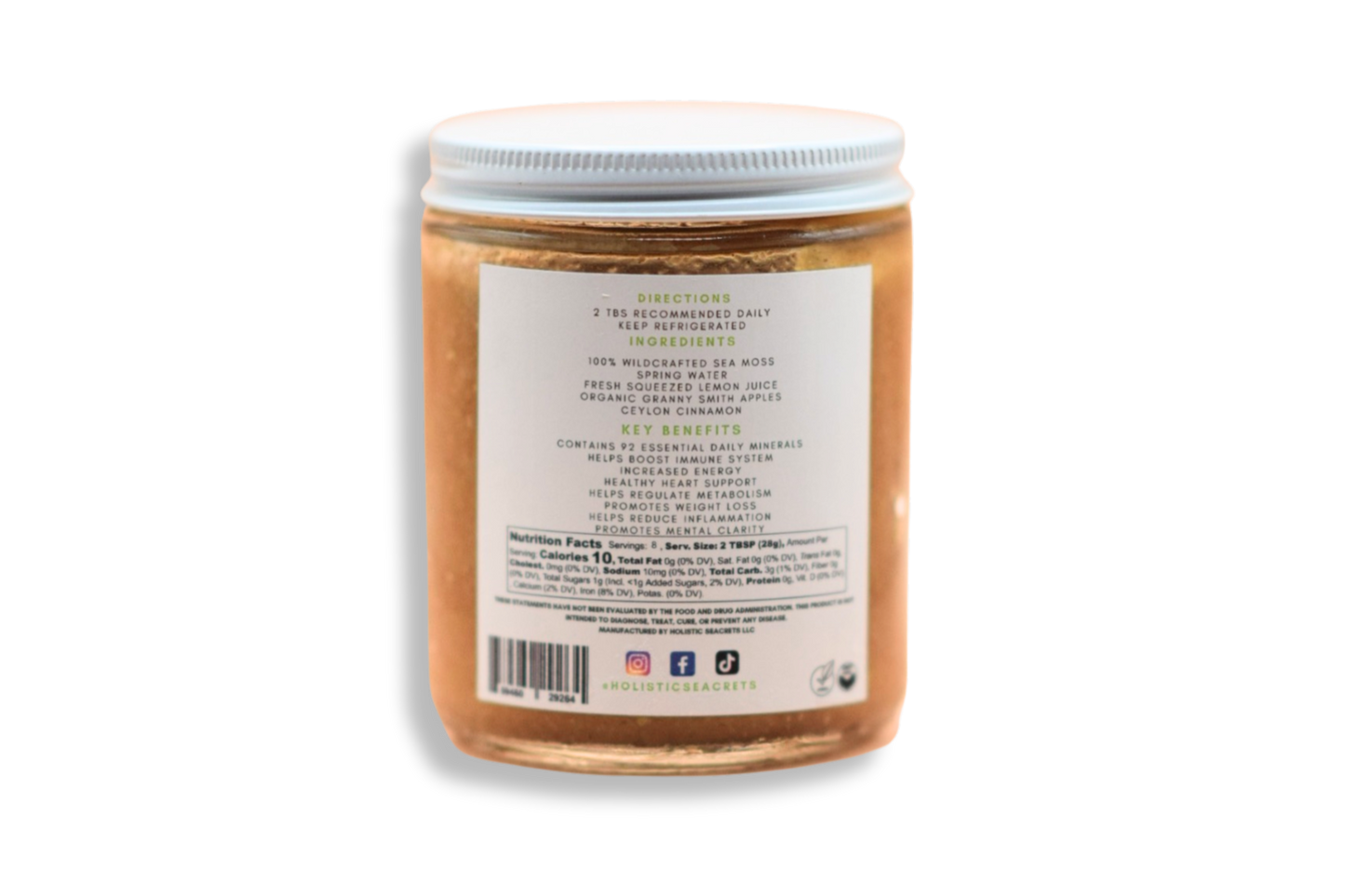 Apple Cinnamon Sea Moss Gel